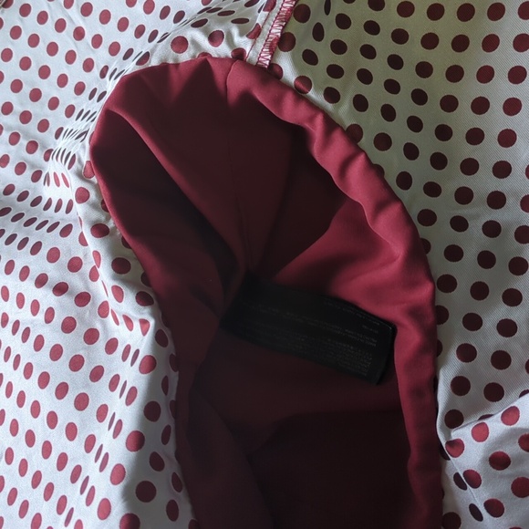 Keepsake Polka Dot Ruffled Asymmetrical Mini Dress Size XS - Picture 14 of 15